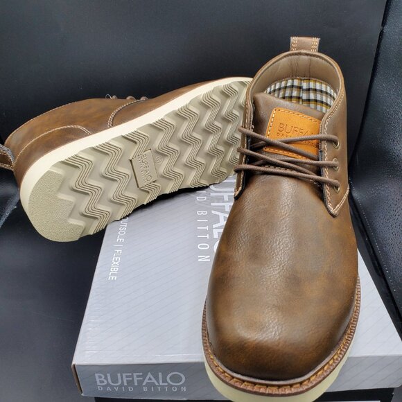 NWT: Buffalo David Bitton Brown Metcalf Chukka Men\'s Boots, Size 11 main image 10